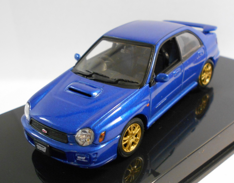 AutoArt 1/43 Scale Diecast AA58642 SUBARU NEW AGE IMPREZA WRX STI 2001
